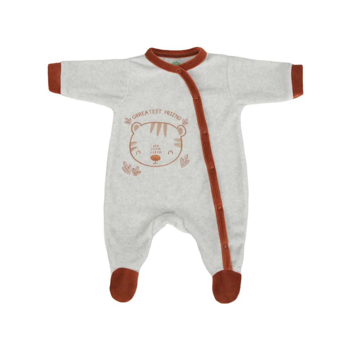 Tutina in ciniglia - 0 e 1 mesi - FS BABY