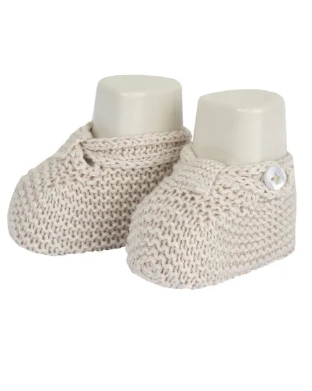 Babbucce in maglia beige - Chicco