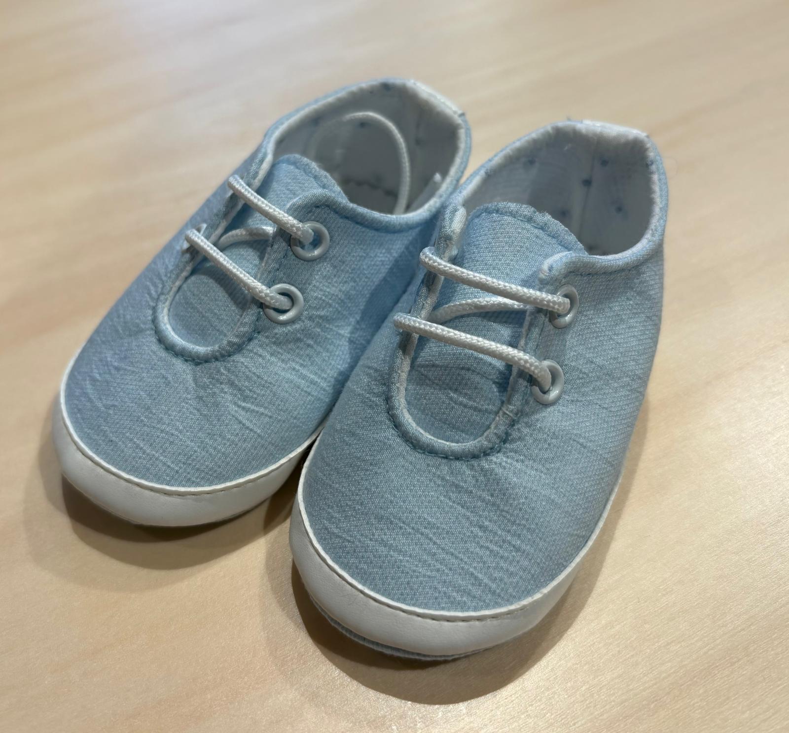 Scarpette Cerimonia Azzurre e Bianche - Marlù