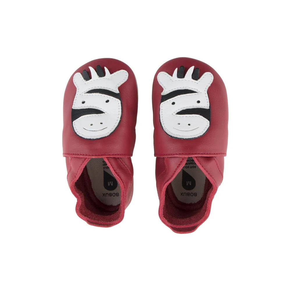 Soft Sole Zebra Red - Bobux