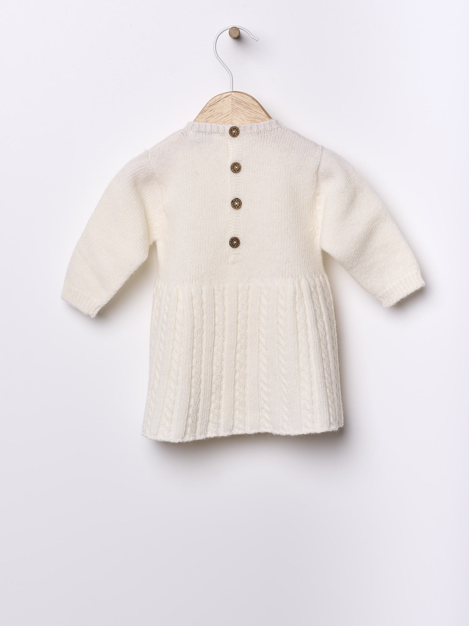 Abito lavorato a maglia in lana merino - WEDOBLE