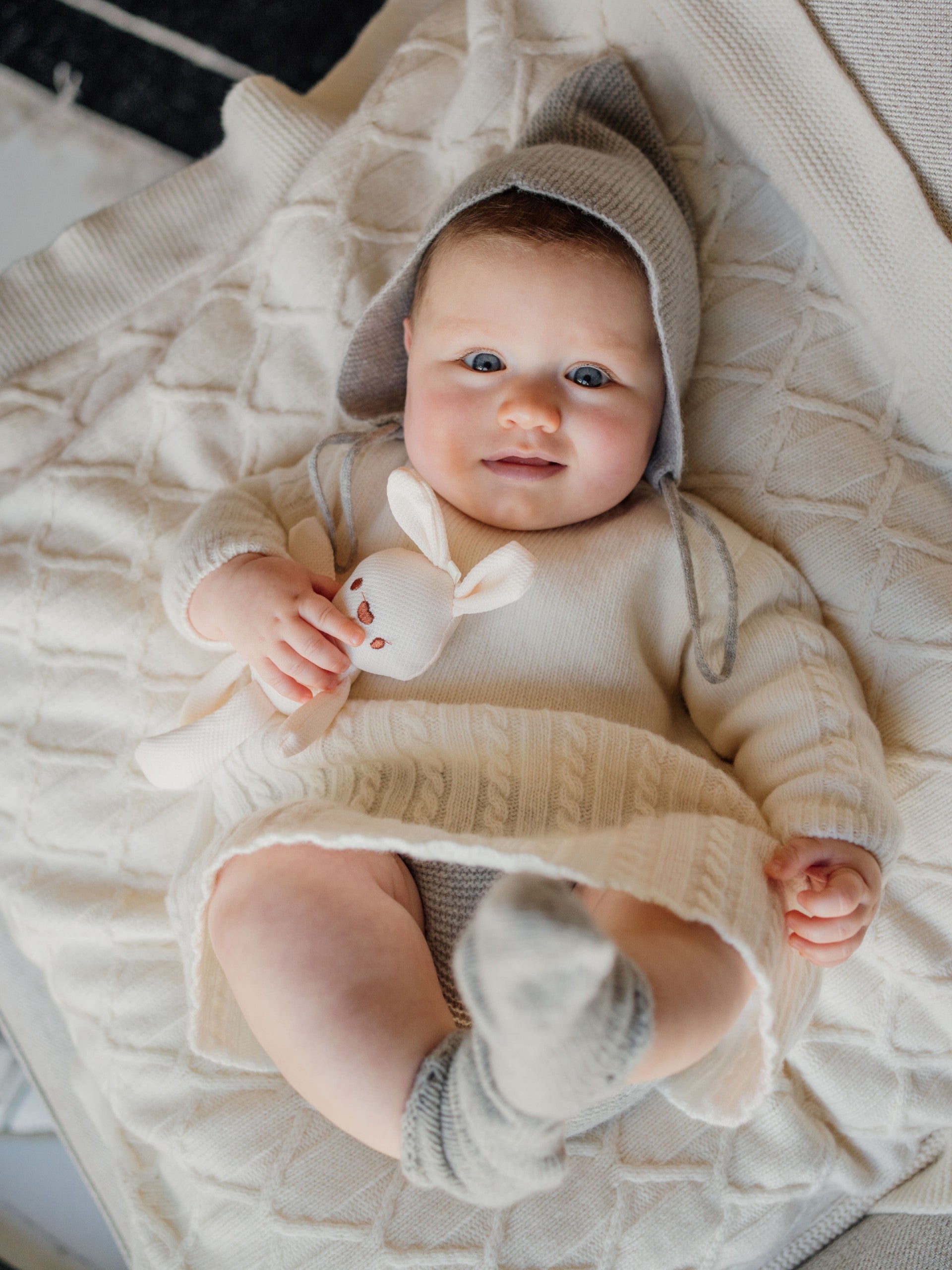 Abito lavorato a maglia in lana merino - WEDOBLE