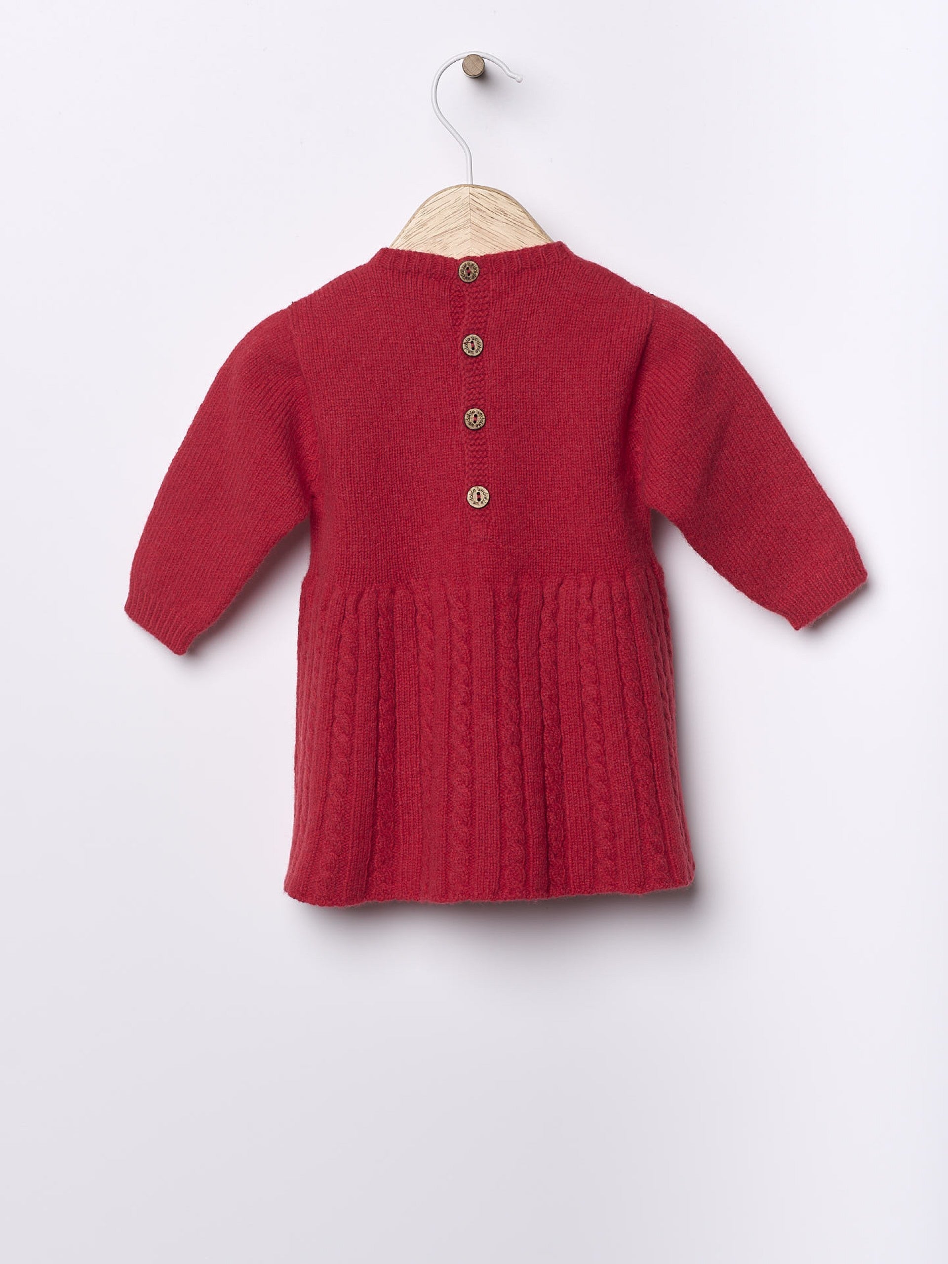 Abito lavorato a maglia in lana merino - WEDOBLE