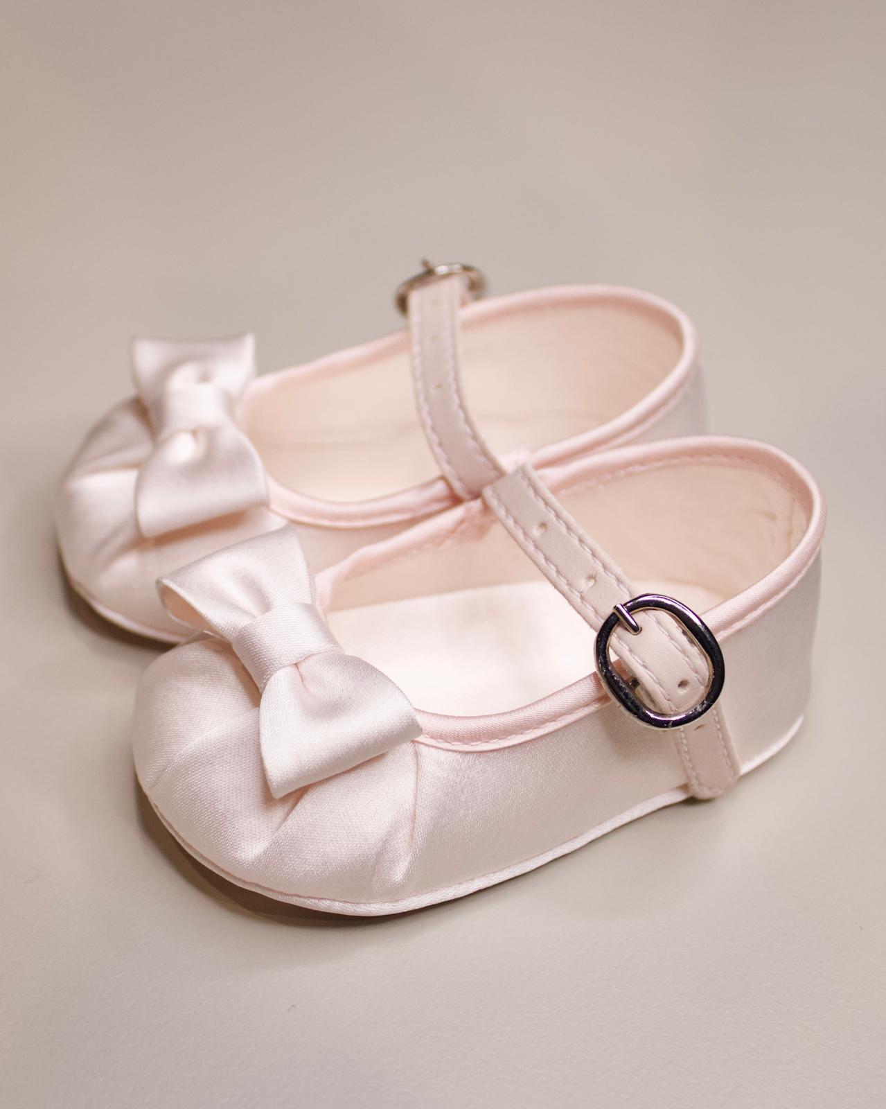 Scarpette Rosa Cipria con Fiocchetto - Minù