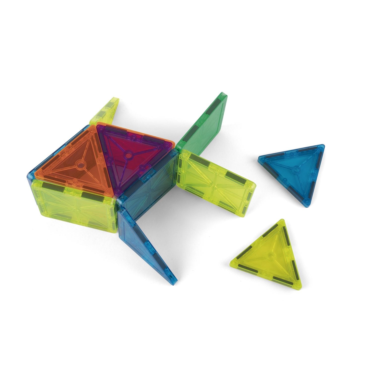 Tessere di Costruzione Magnetiche 3D - APLI Kids