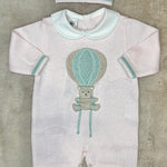 Completo 3Pz Tema "Mongolfiera" in filo - Marlù