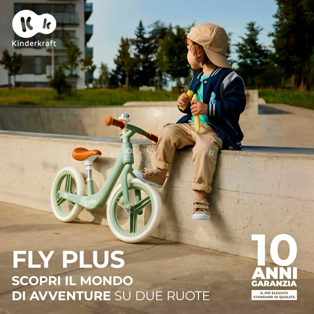 Bici senza pedali FLY PLUS - Kinderkraft
