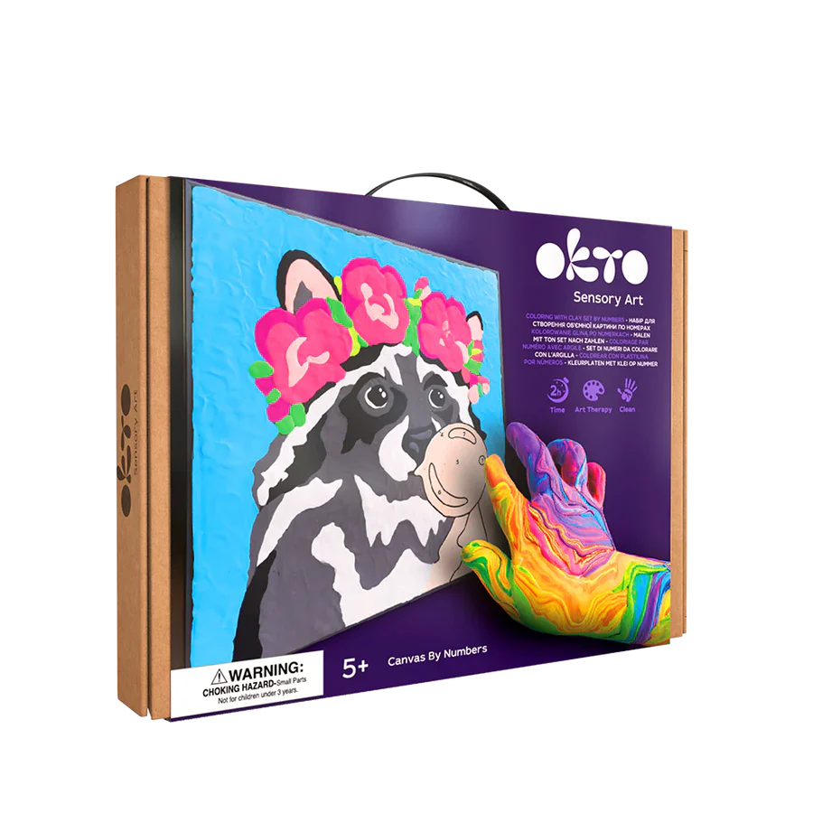 Set da colorare con argilla Procione - Okto