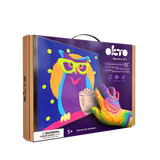 Set da colorare con argilla Gufo - Okto