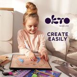 Set da colorare con argilla Gufo - Okto