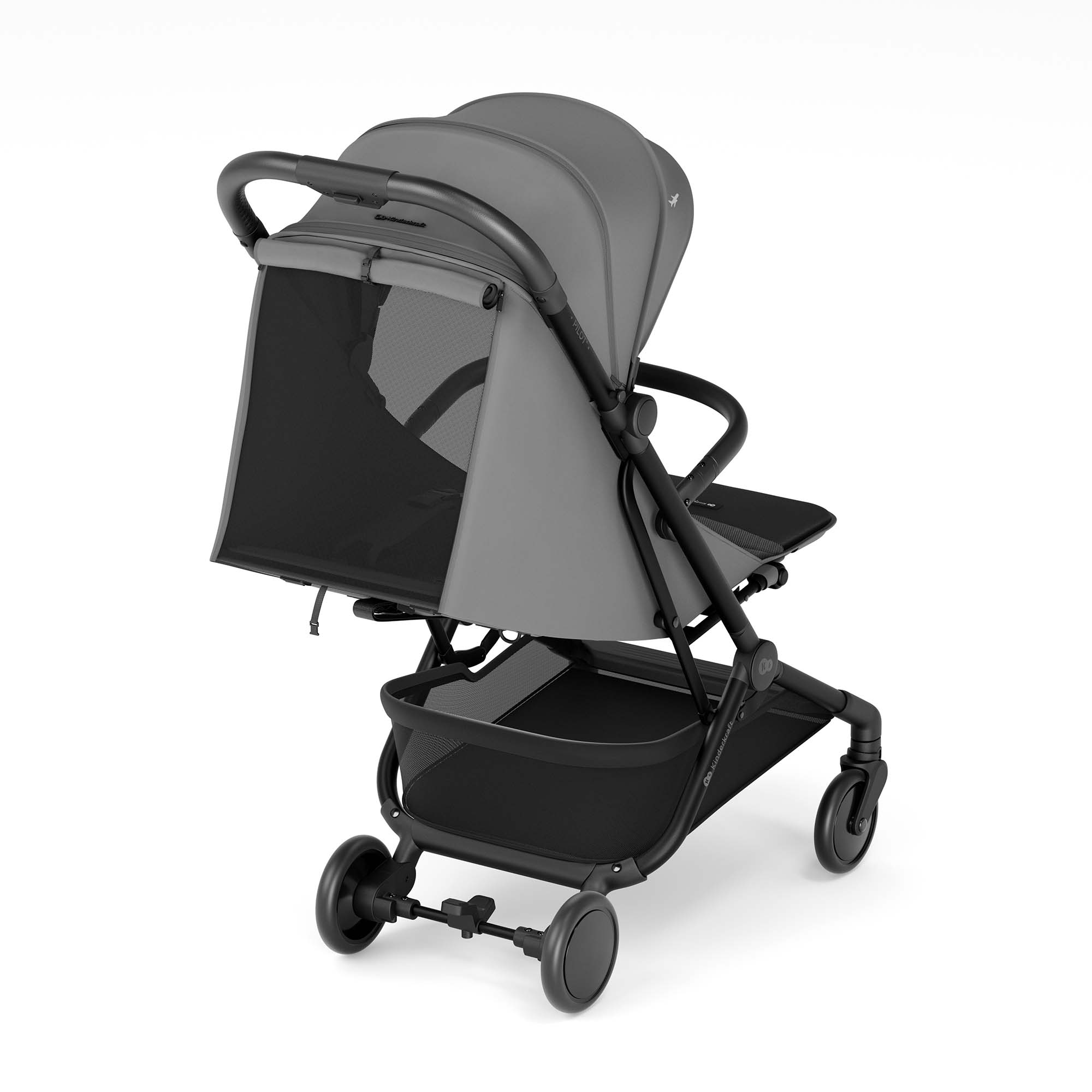 Passeggino per aereo PILOT 2 Grigio - Kinderkraft