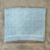 Copertina azzurro con rifiniture beige - Marlù
