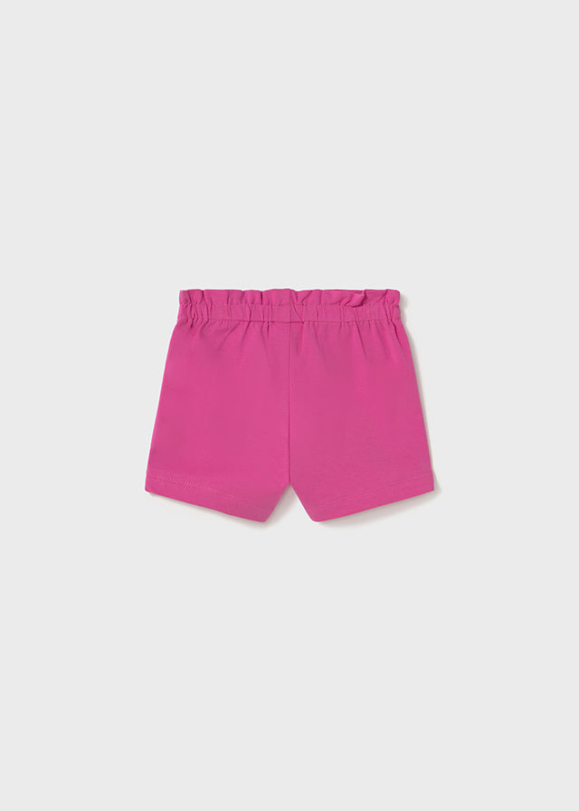 Set 2 magliette e 1 pantaloncino corti fucsia - majoral