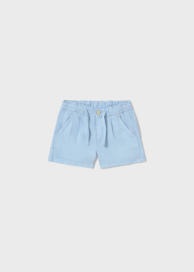 Pantaloncini lino azzurri - majoral