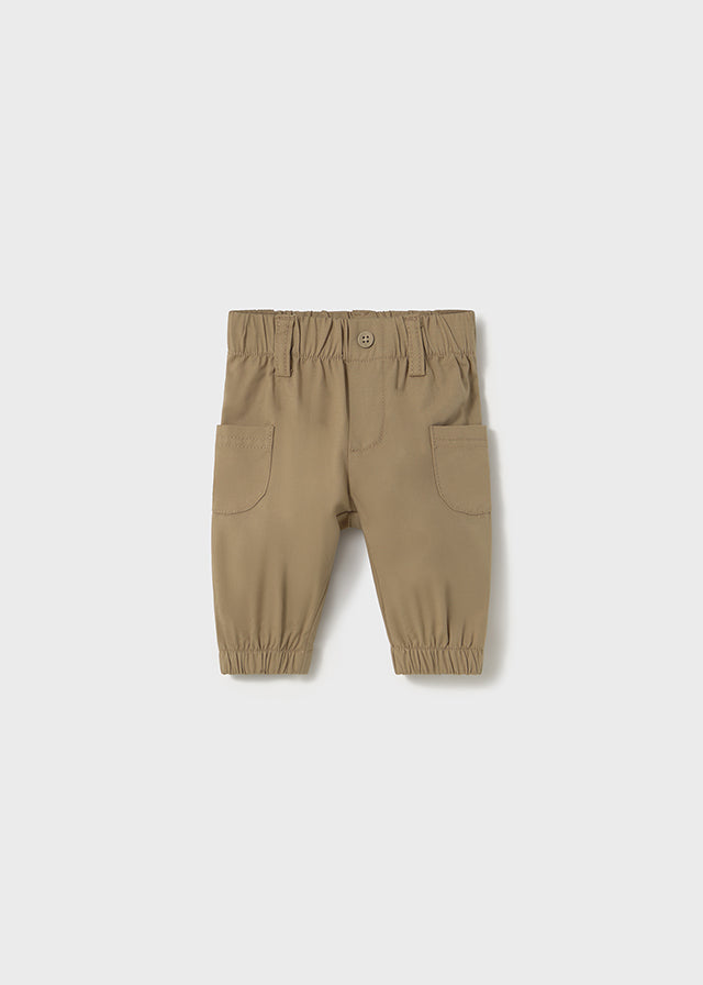 Pantalone lungo con tasche camel - majoral