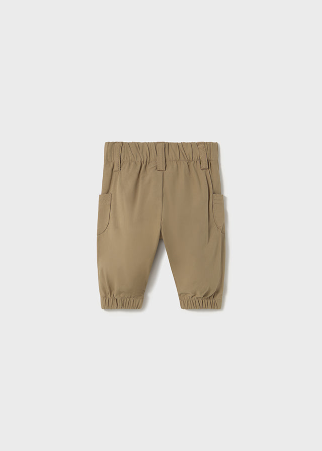 Pantalone lungo con tasche camel - majoral