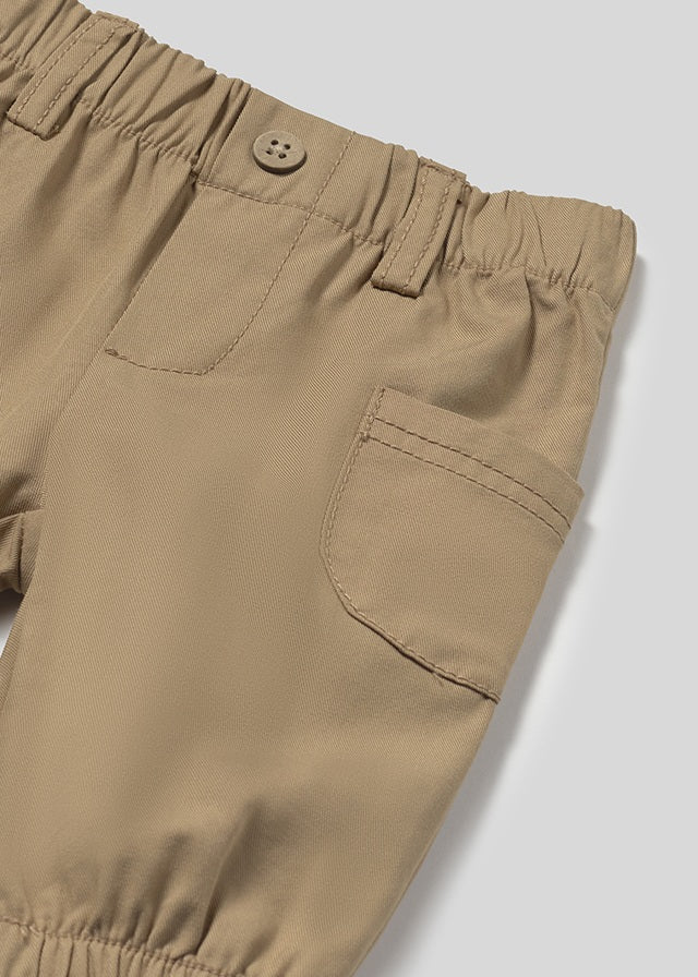 Pantalone lungo con tasche camel - majoral