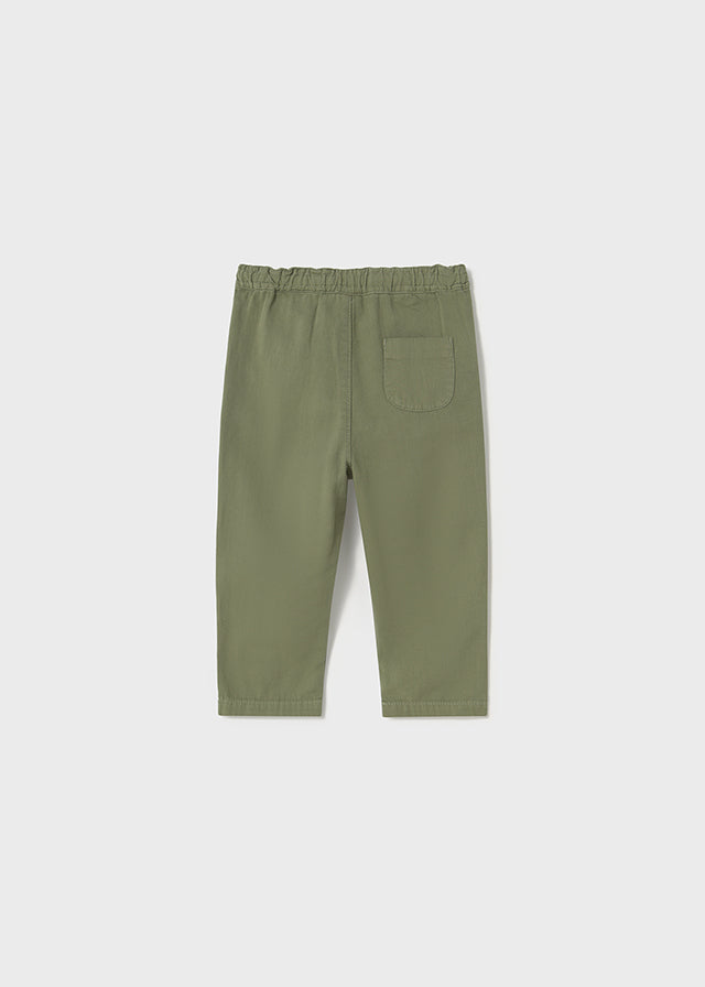 Pantalone lino verde - majoral