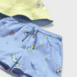 Costume tema pesci con cappello reversibile - majoral