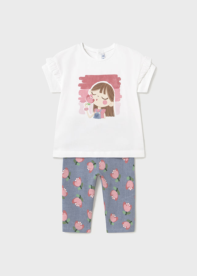 Completo leggings con maglietta - majoral