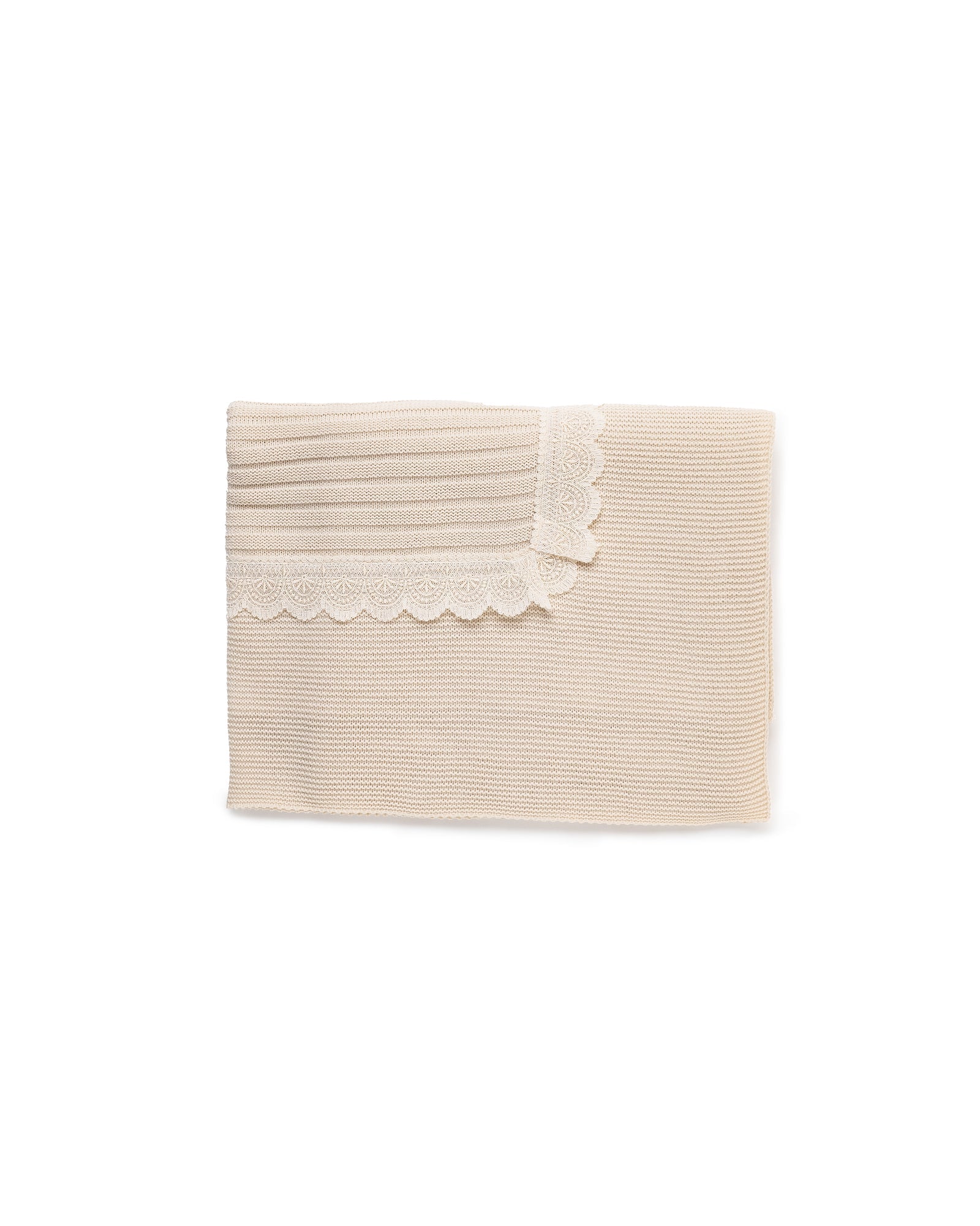 Copertina beige con pizzo - Juliana