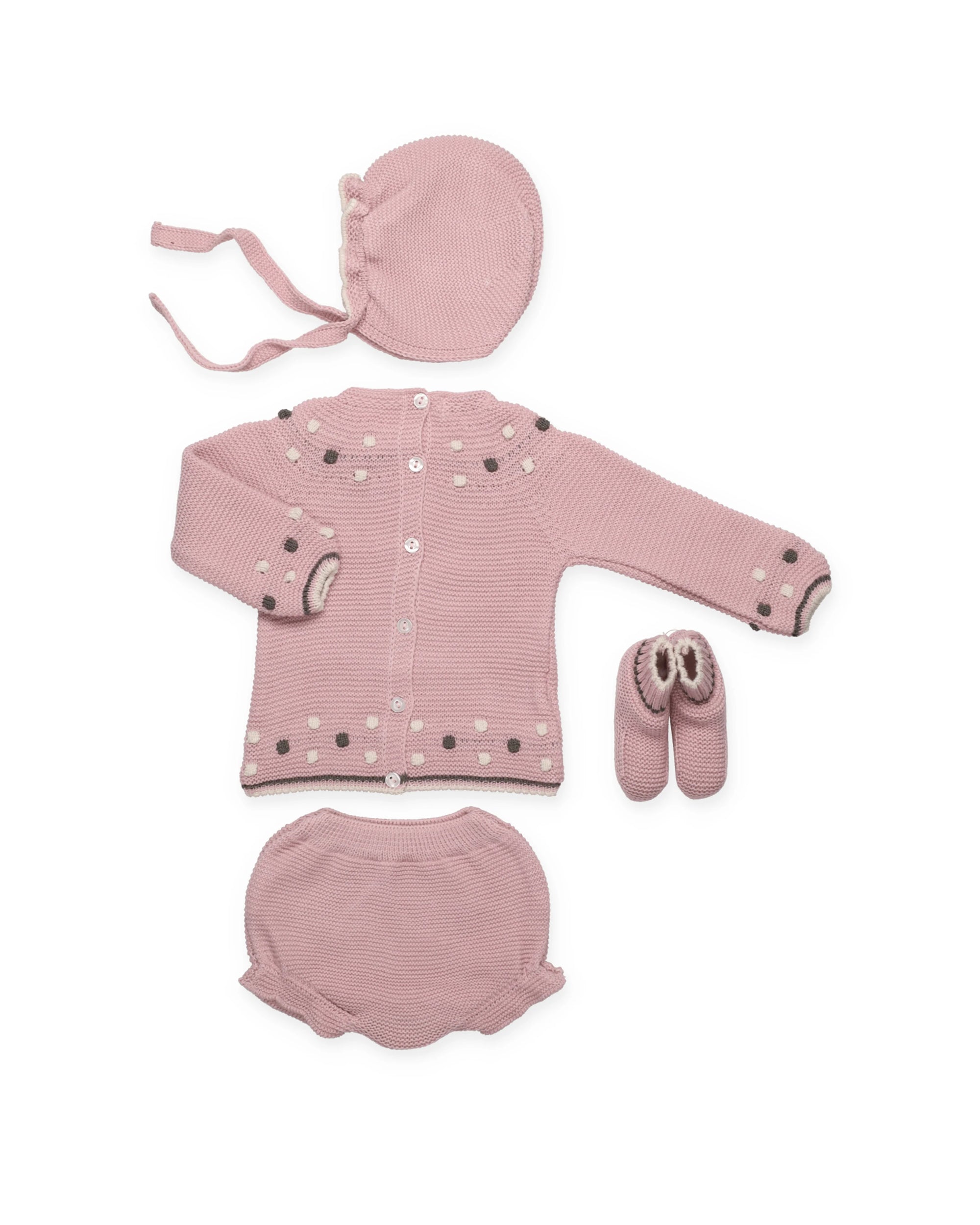 Set 4pz rosa - Juliana
