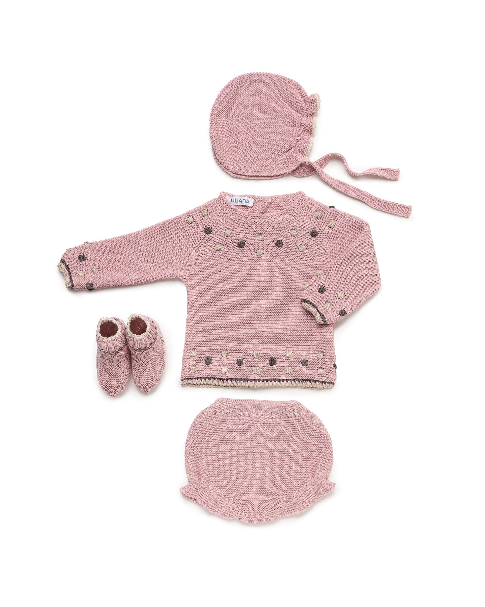 Set 4pz rosa - Juliana