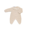 Tutina beige con pizzo - Juliana