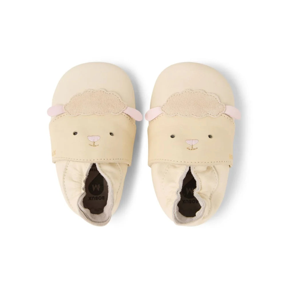 Soft Sole Binky Sheep White Swan - Bobux