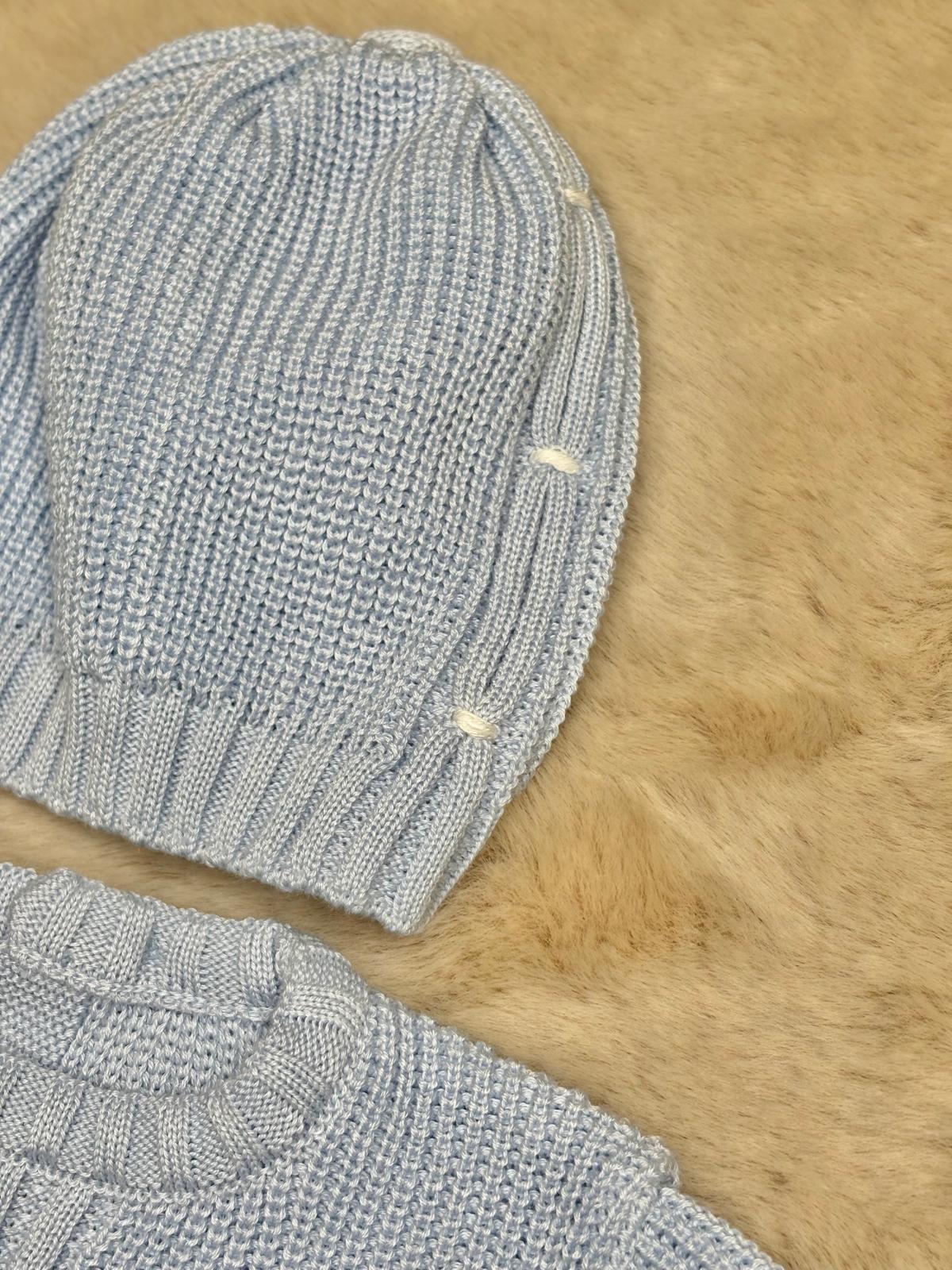 Set 5Pz Collezione "Radici" in azzurro - Marlù