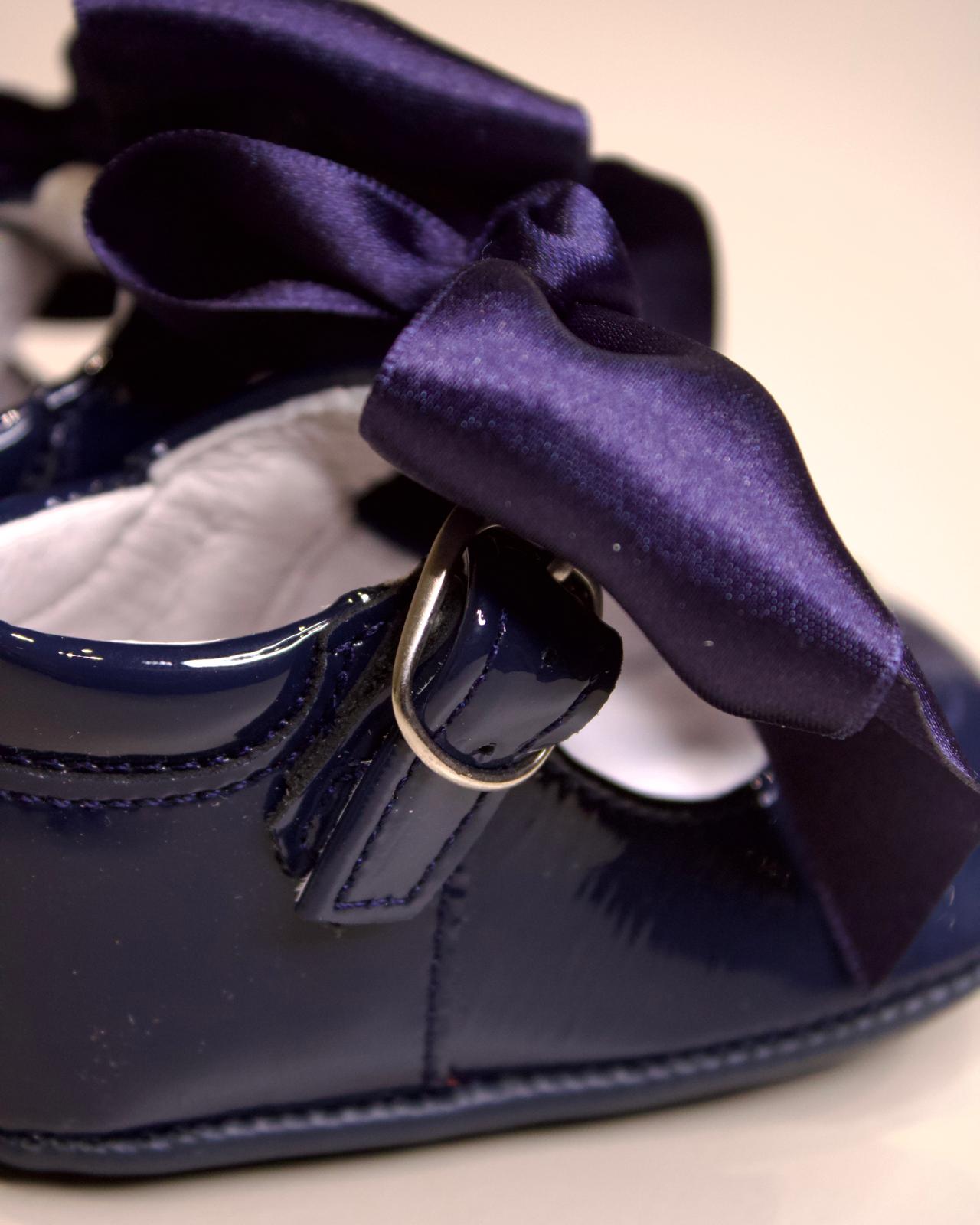 Scarpette Blu con Fiocco - Caminito