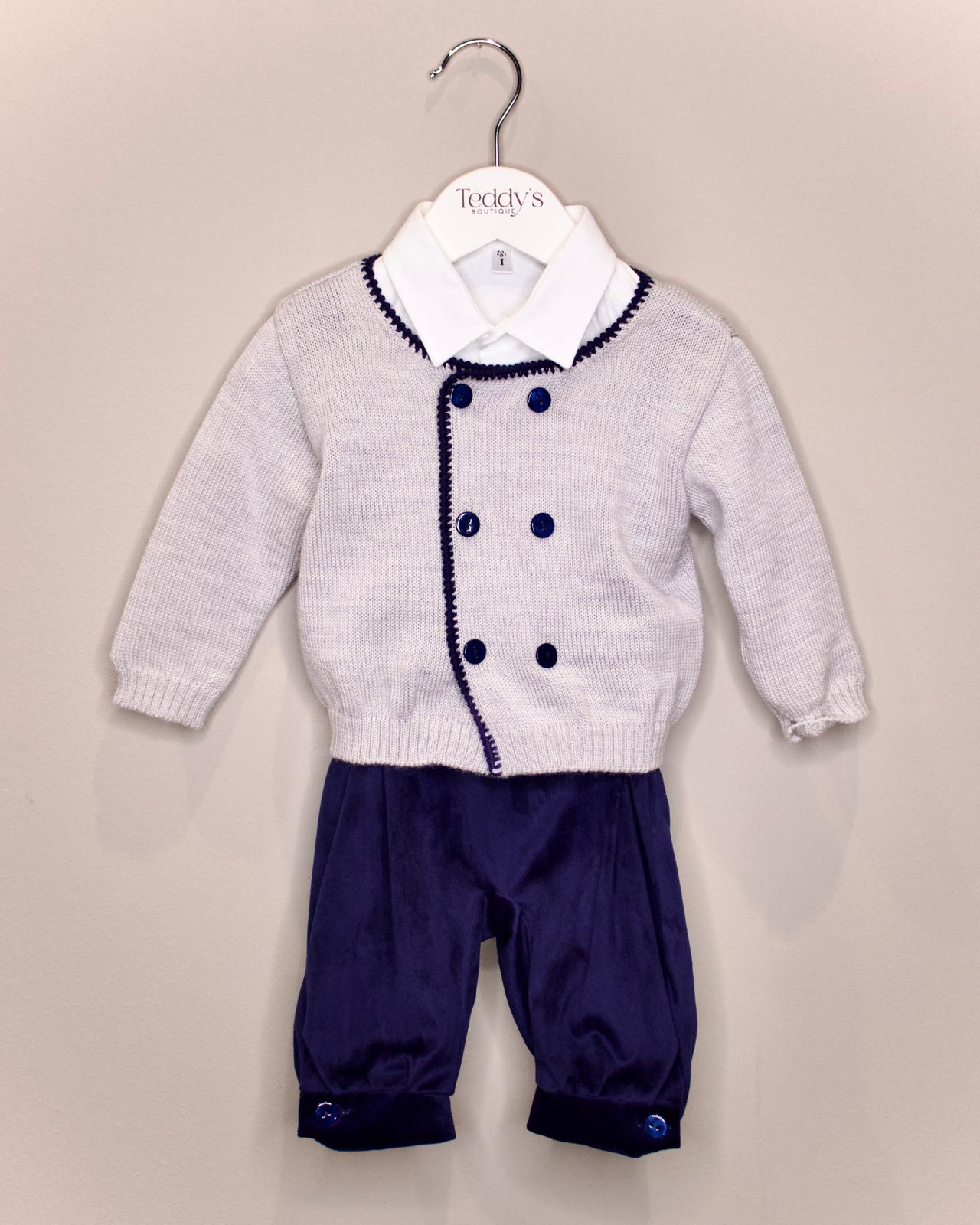 Completo 3 Pezzi Cerimonia - Marlù