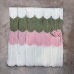 Copertina in filo con rose - Marlù