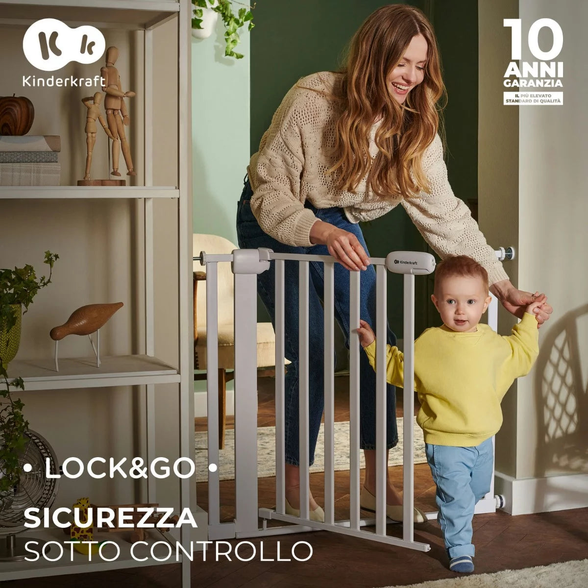 Cancelletto di sicurezza LOCK&GO - Kinderkraft