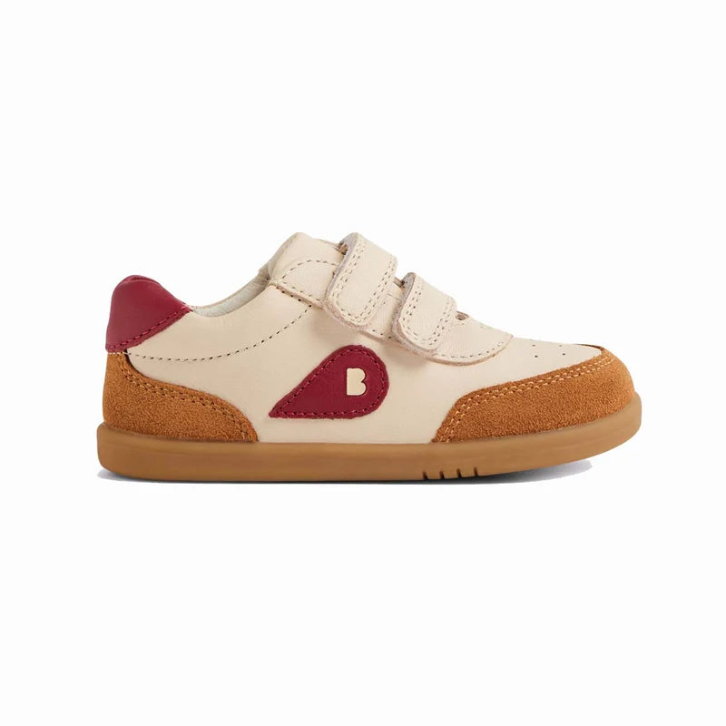 I Walk Champ Chalk Caramel Tibetan Red - Bobux