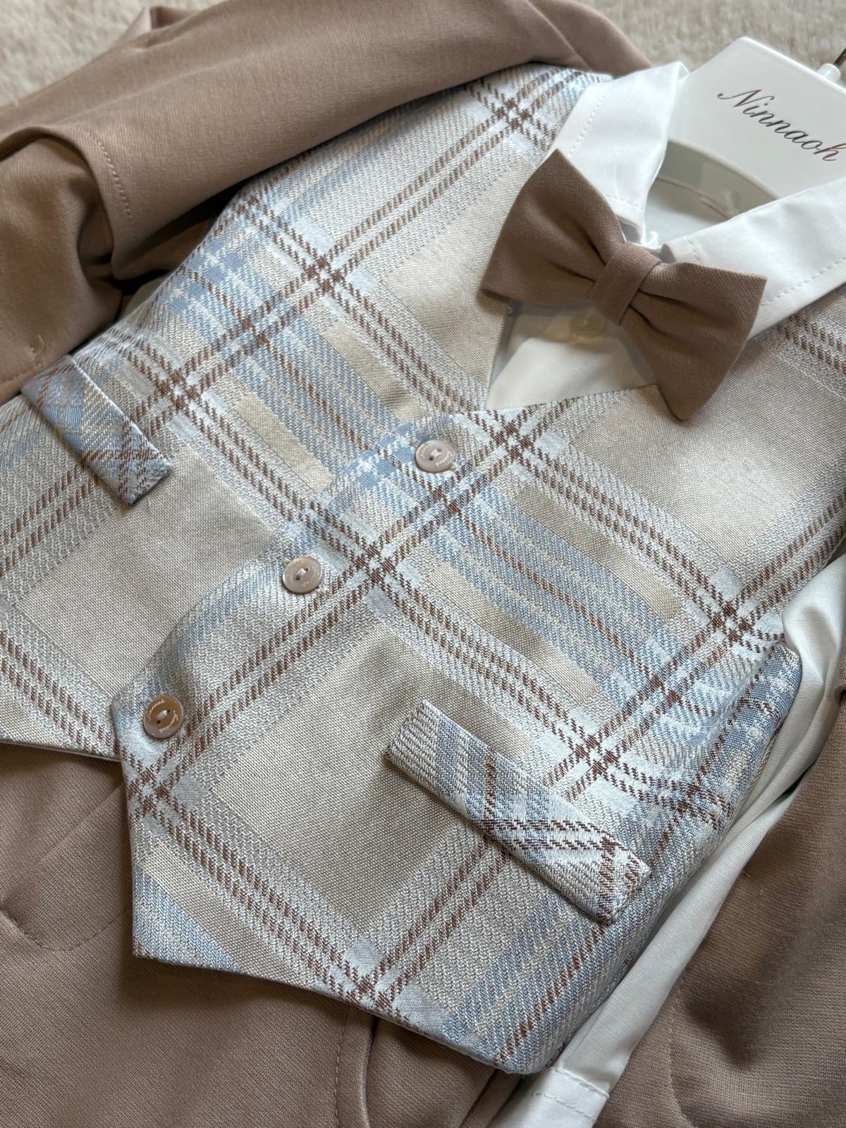 Completo Cerimonia Beige - Ninnaoh