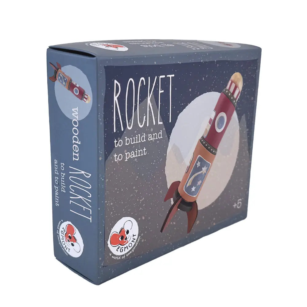 Razzo in legno da dipingere - Egmont Toys