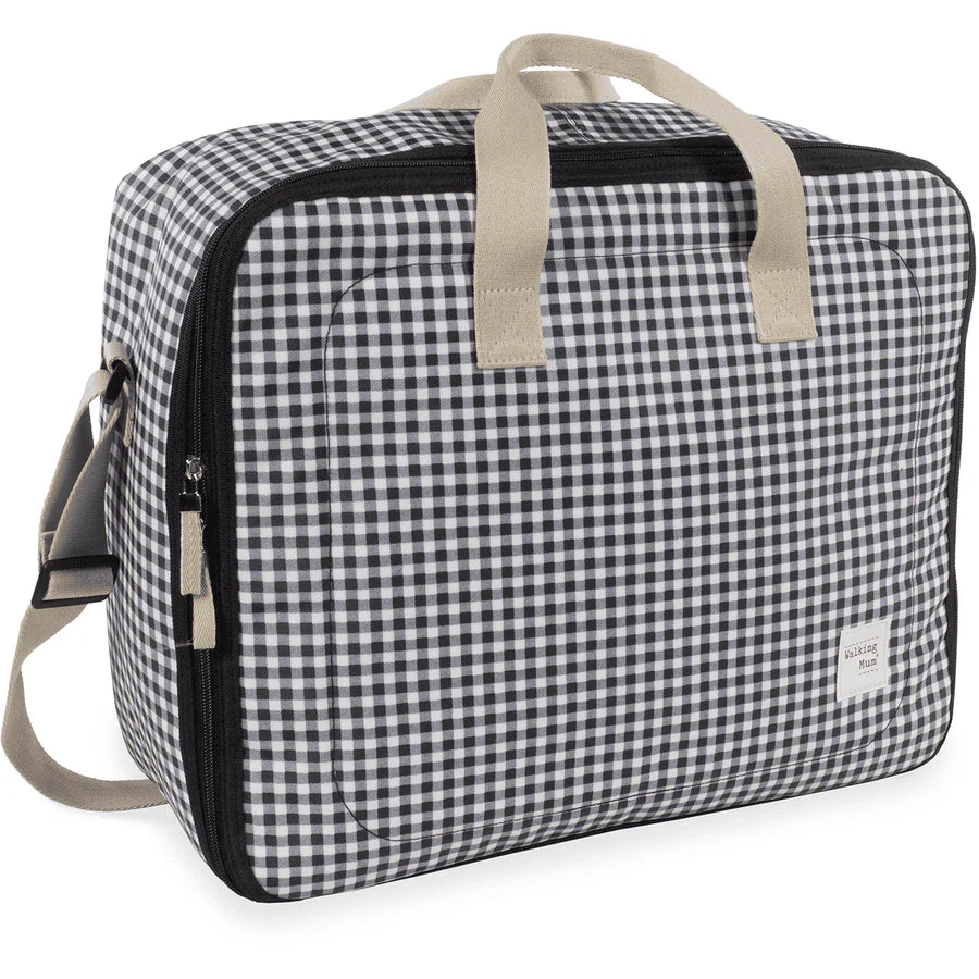 Valigia I LOVE VICHY nero - Walking Mum