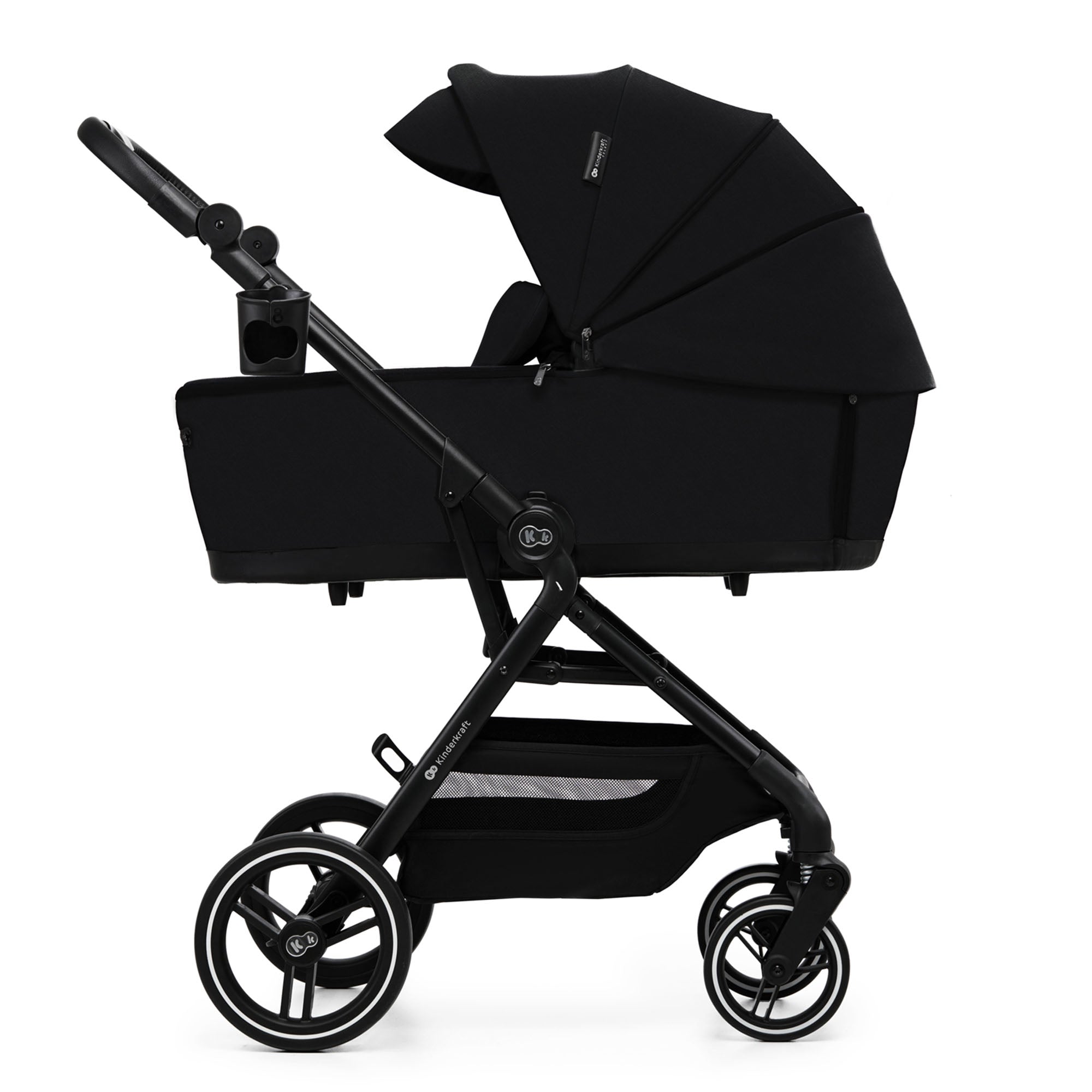Passeggino 3in1 YOXI Nero - Kinderkraft