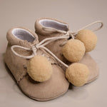 Scarpette in Camoscio Pon Pon - Caminito