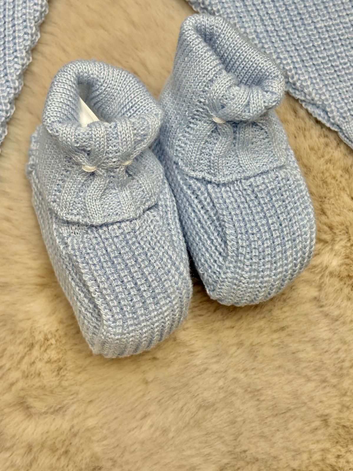 Set 5Pz Collezione "Radici" in azzurro - Marlù
