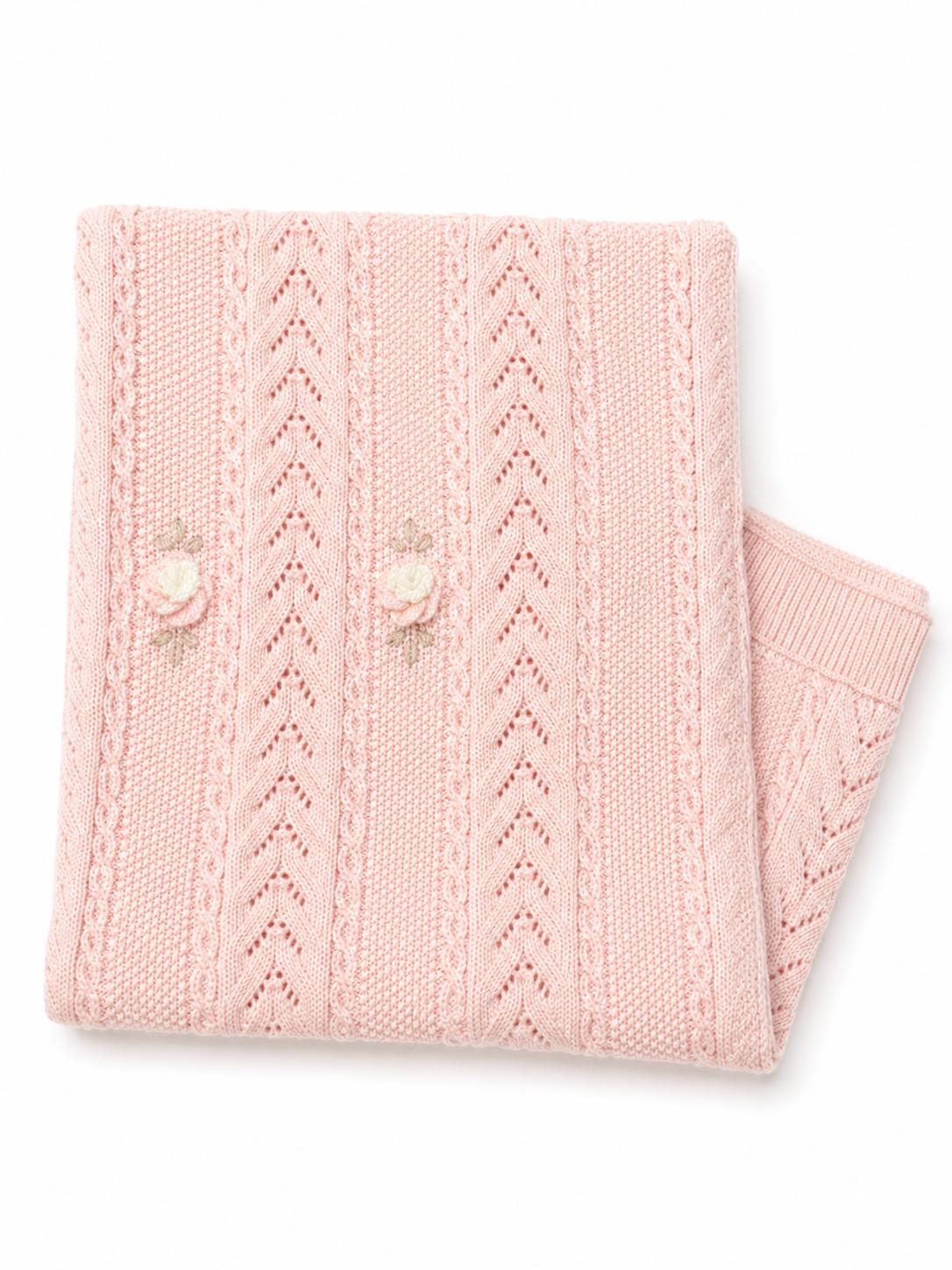 Coperta in Lana Roselline - Marlù