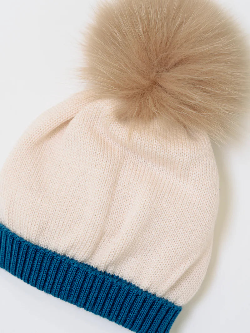 Cappello con ponpon - Marlù