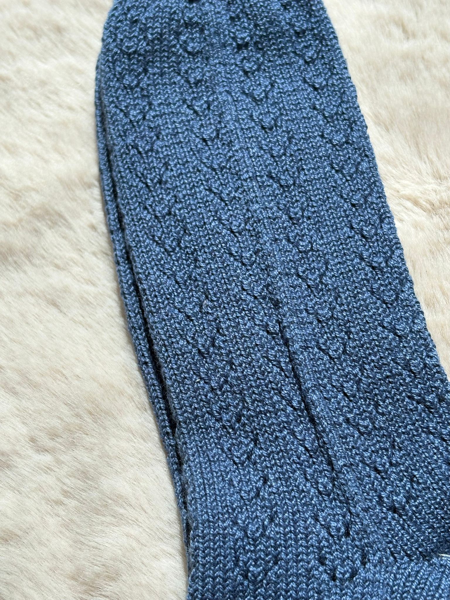 Calzini traforati blu - Juliana