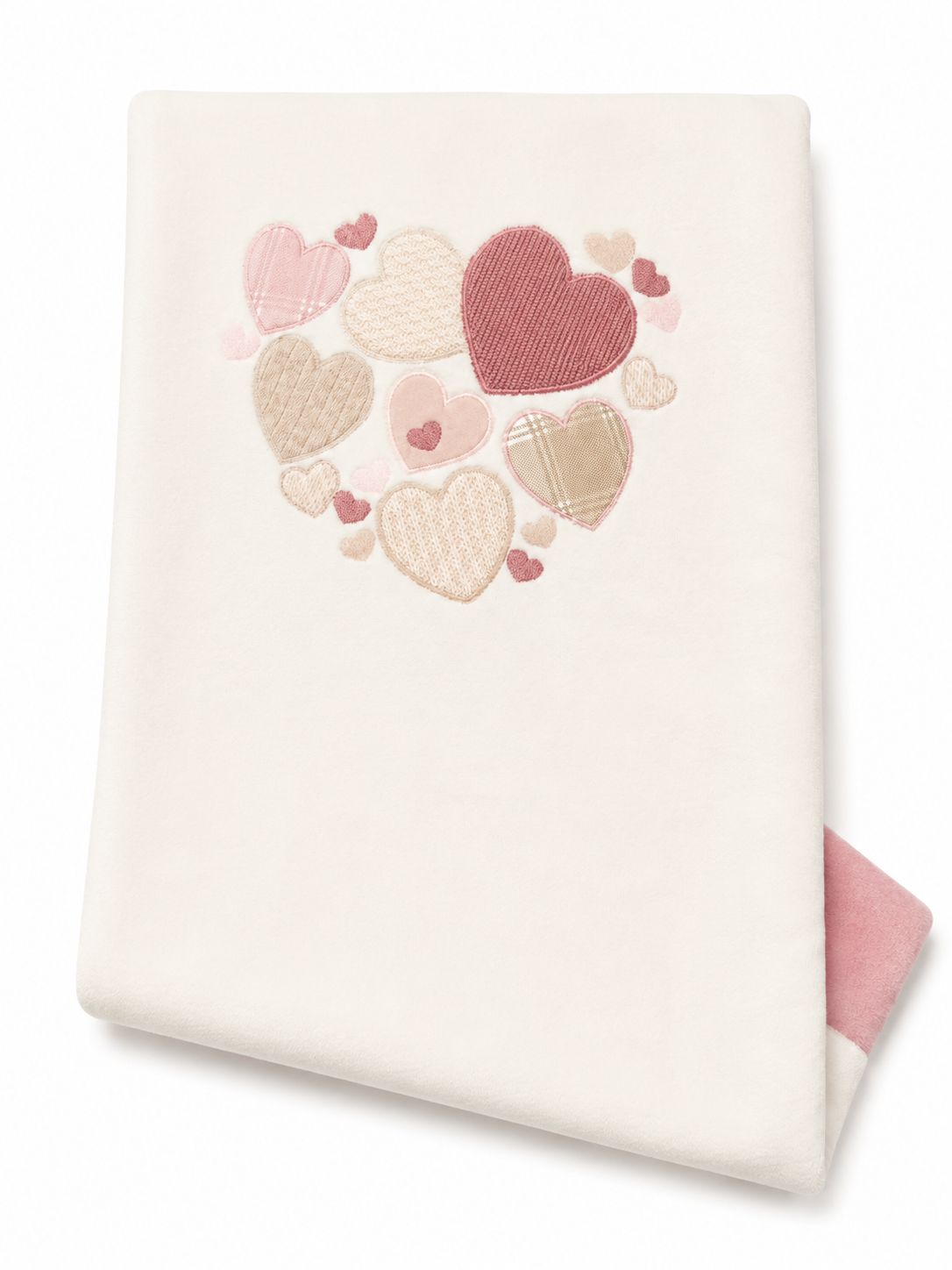 Coperta in Ciniglia Cuori - Marlù