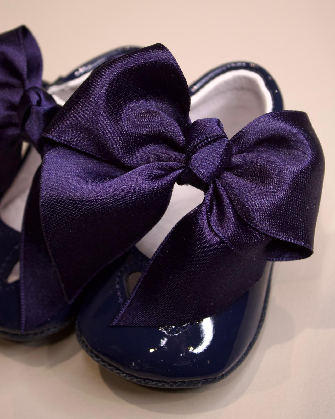 Scarpette Blu con Fiocco - Caminito