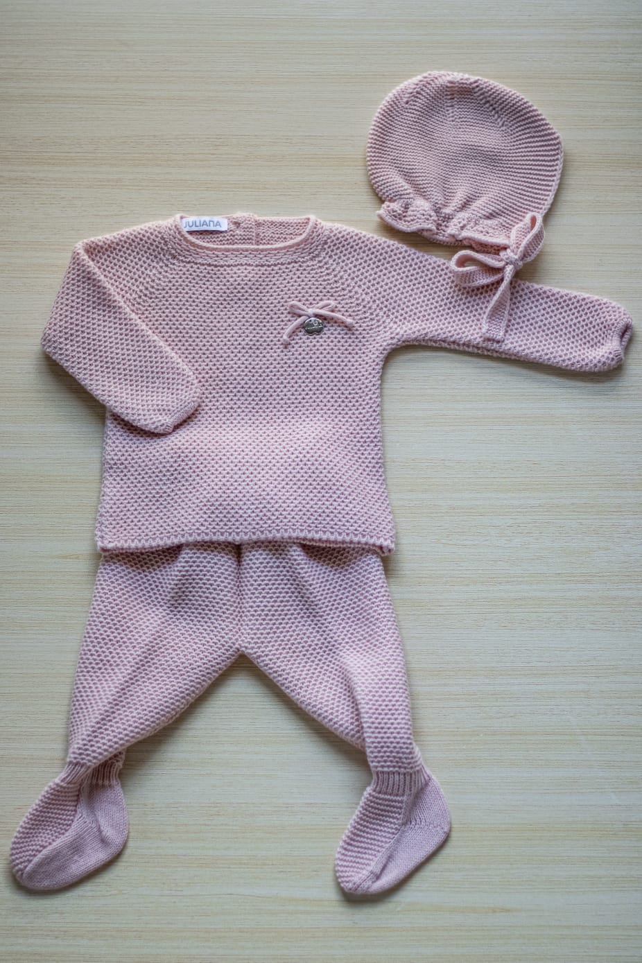 Completino 3 pezzi rosa - Juliana