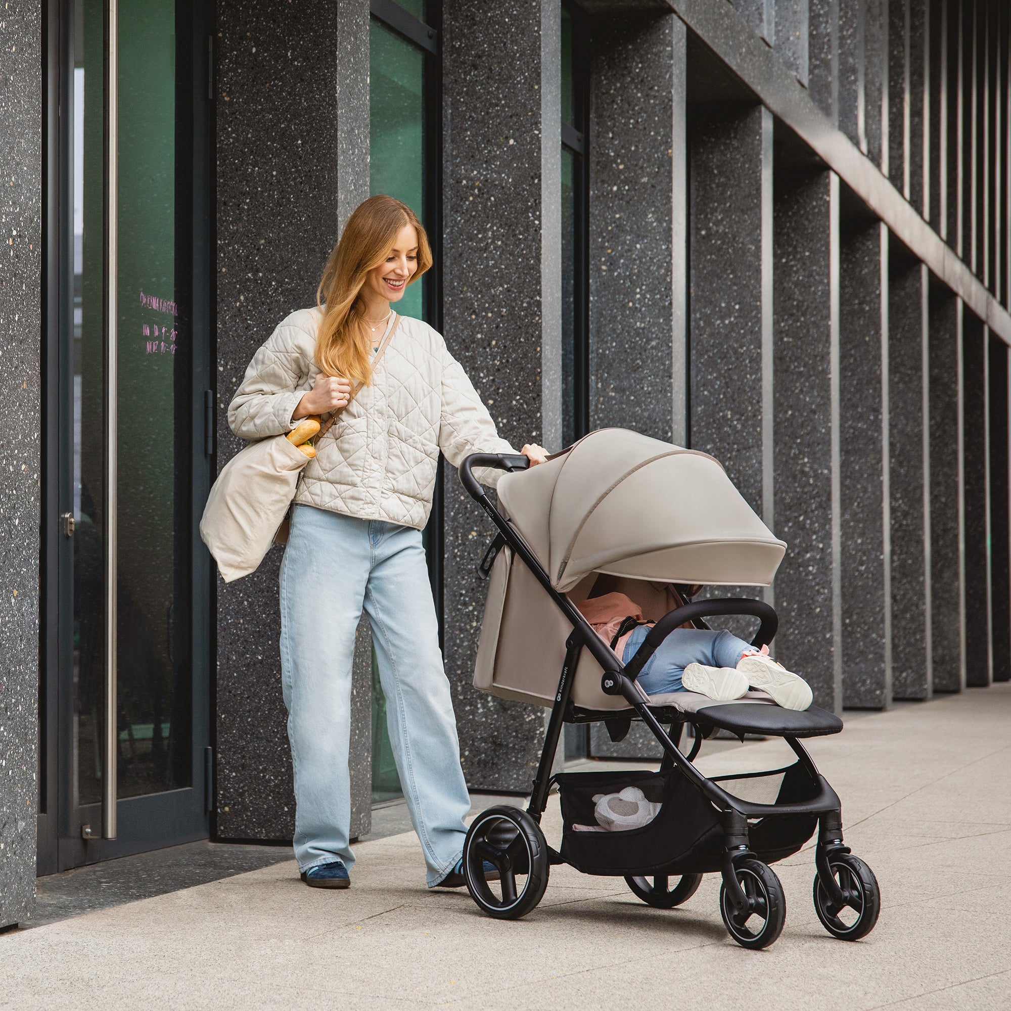 Passeggino TRIG 3 Tortora - Kinderkraft