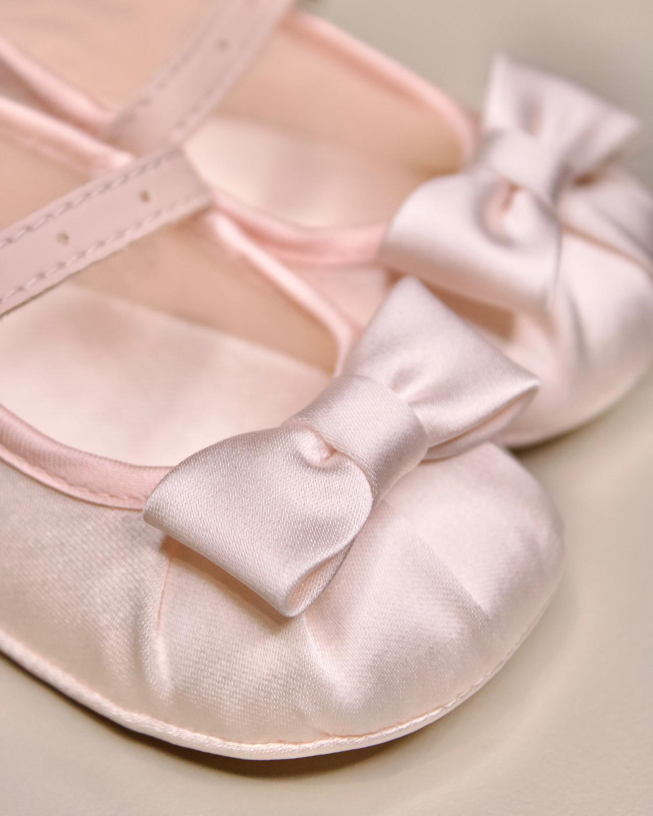 Scarpette Rosa Cipria con Fiocchetto - Minù