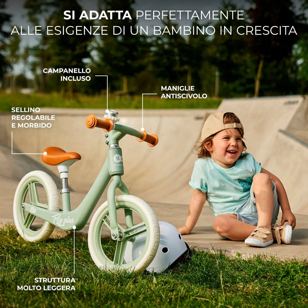 Bici senza pedali FLY PLUS - Kinderkraft
